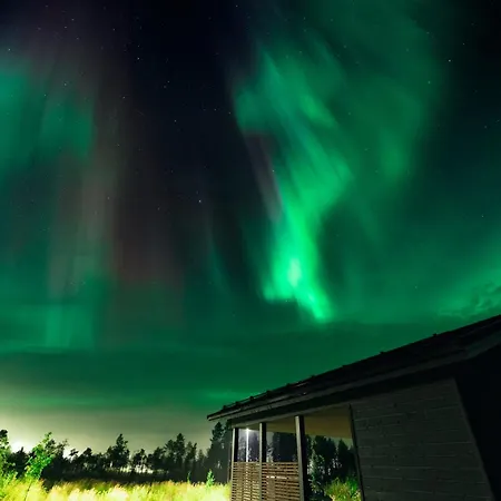빌라 Polar Lights With Jacuzzi By Book Lapland