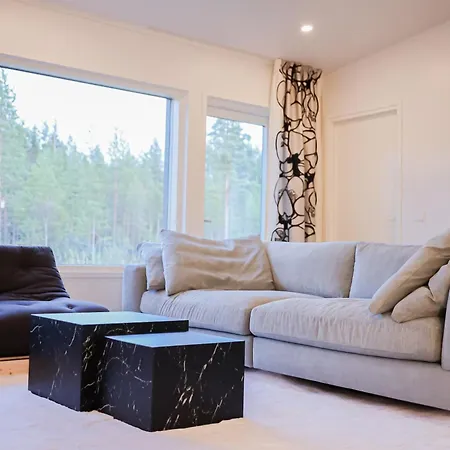 Polar Lights With Jacuzzi By Booklapland Willa Rovaniemi