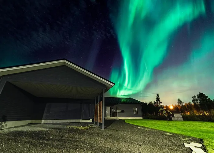 别墅 Polar Lights With Jacuzzi By Booklapland *