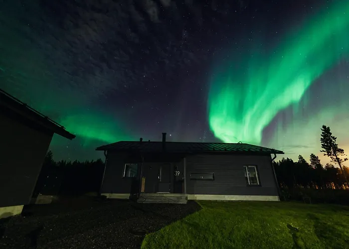 Polar Lights With Jacuzzi By Booklapland 别墅