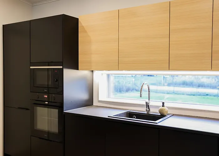 别墅 Polar Lights With Jacuzzi By Booklapland 罗瓦涅米