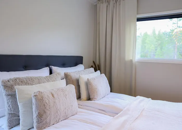 Вилла Polar Lights With Jacuzzi By Booklapland *