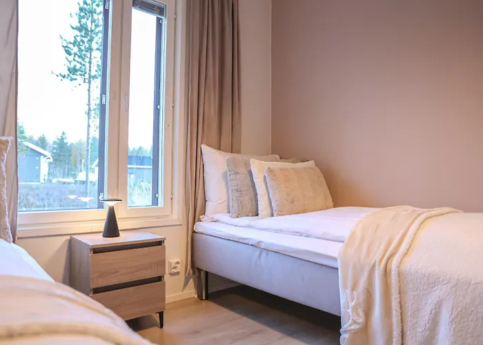 别墅 Polar Lights With Jacuzzi By Booklapland *