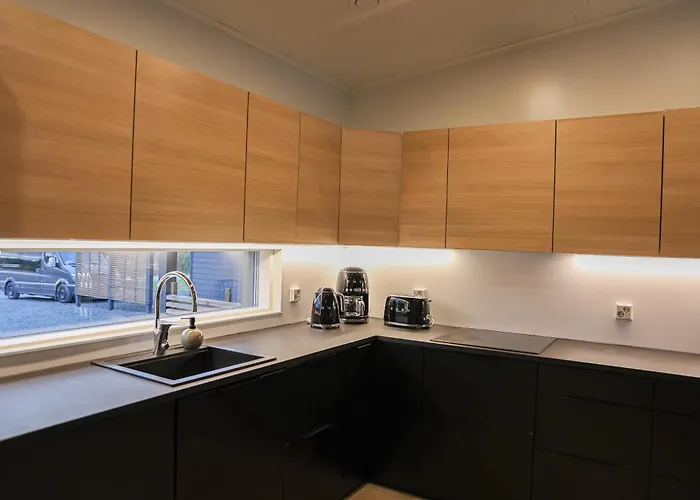 Polar Lights With Jacuzzi By Booklapland 别墅